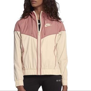 NWT Nike Windrunner Jacket Rust Pink